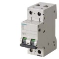 Автоматические выключатели Siemens 5SL62: 400V 6KA, 2-полюсной